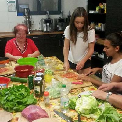 Kochprojekt mit eritreischen Frauen
